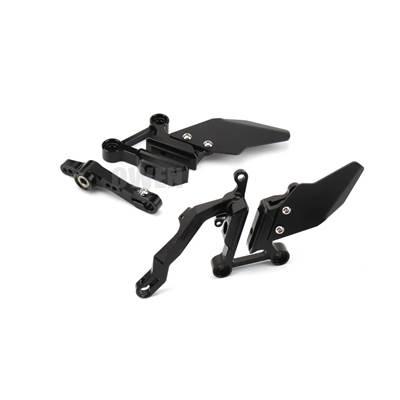 【並行輸入品】 バイク用アルミフットレストキット ヤマハMT09用フットレスト トレーサー9 2021の画像