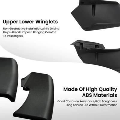 【並行輸入品】 空力バイク 二輪ウィングキット カーボン エアデフレクター ドゥカティ ストリートファイターv4 v4s v2 2018-2023