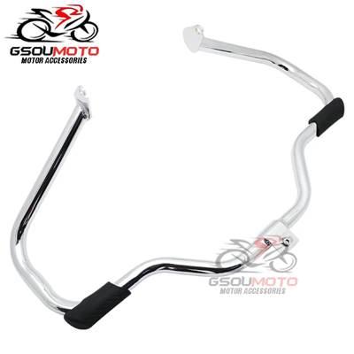 【並行輸入品】 バイクエンジンガードクラッシュバーフレームバンパーハーレーツーリングストリートレflht fltr flhr 97 - 08の画像