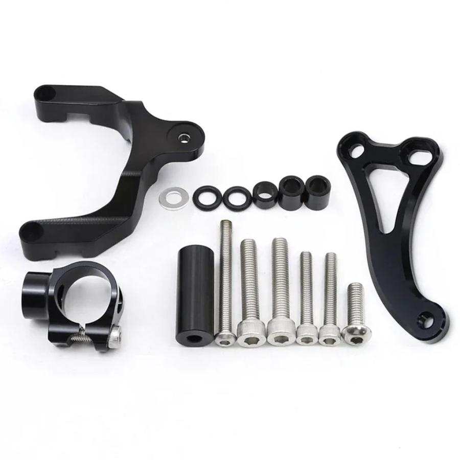 【並行輸入品】2022 2023 スズキ GSX S750 GSX-S750 GSXS750 GSX-S GSXS 750 2017 2018 2019 2020 2021 CNC ステアリングダンパーブラケット取付キット_9