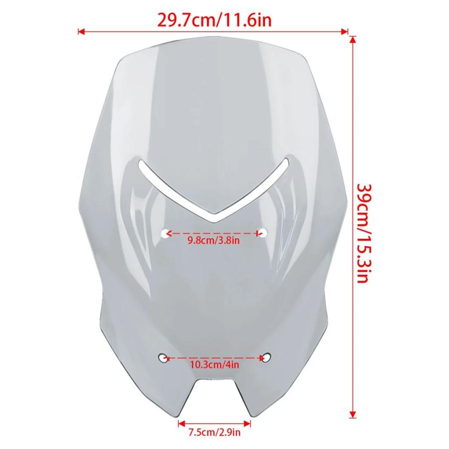 並行輸入品】フロントウィンドディフレクター カワサキ Z900 Z900SE Z