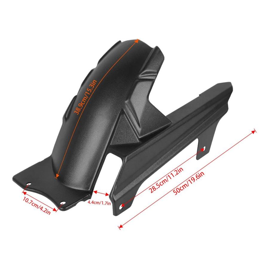 【並行輸入品】スズキ V-STROM 1000 DL1000 XT 1000XT 1050 DL1050 XT 1050XT バイク用 ハガー リアフェンダー マッドガード スプラッシュガード_7
