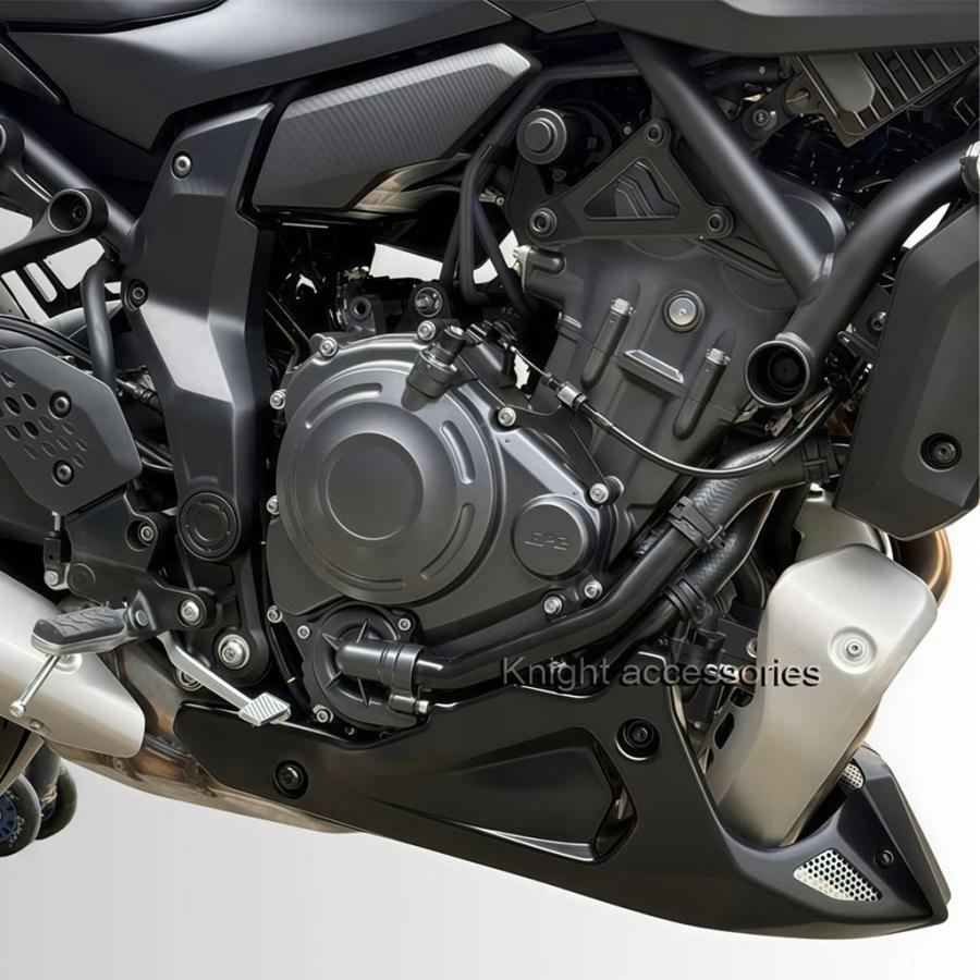 【並行輸入品】ヤマハ TRACER 7 GT TRACER7 MT07 MT-07 MT 07 2020-2025 2024 2023用 ベリーパン アンダーエンジンシャーシガード バイクアクセサリー_5
