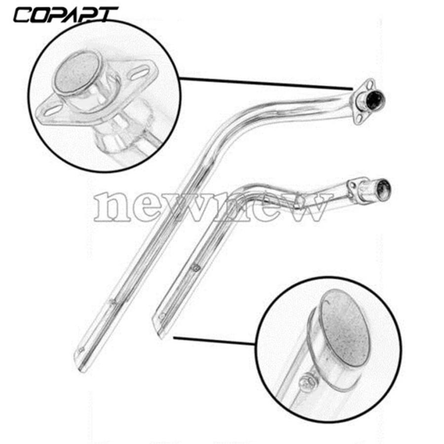 【並行輸入品】ホンダ シャドウ VT750 VT400 スピリット750 ファントム750 エアロ750 VT750C VT750 C2 VT750C2B VT750DC用 エキゾーストパイプキットの画像