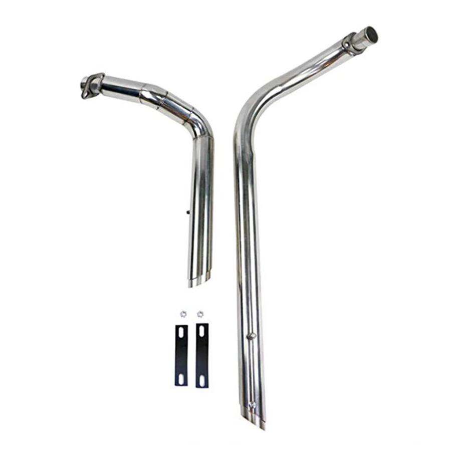 【並行輸入品】ホンダ シャドウ VT750 VT400 スピリット750 ファントム750 エアロ750 VT750C VT750 C2 VT750C2B VT750DC用 エキゾーストパイプキットの画像