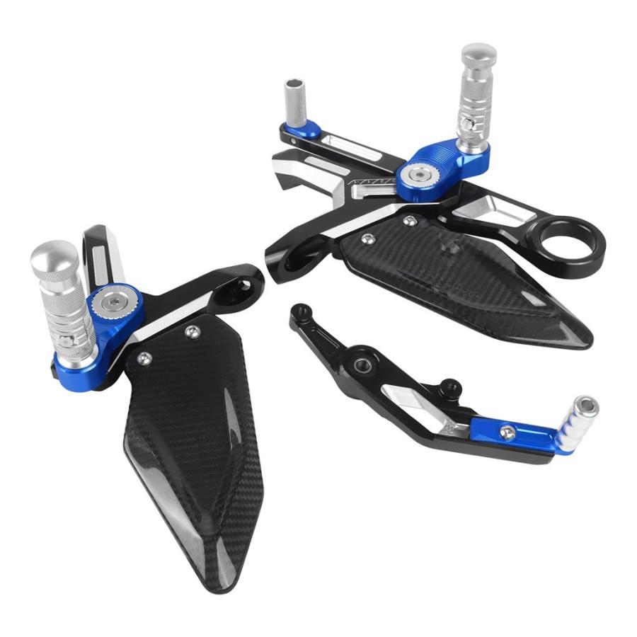 【並行輸入品】BMW S1000RR 2019-2023用カーボンバイク 二輪リアレスト フットレストの画像