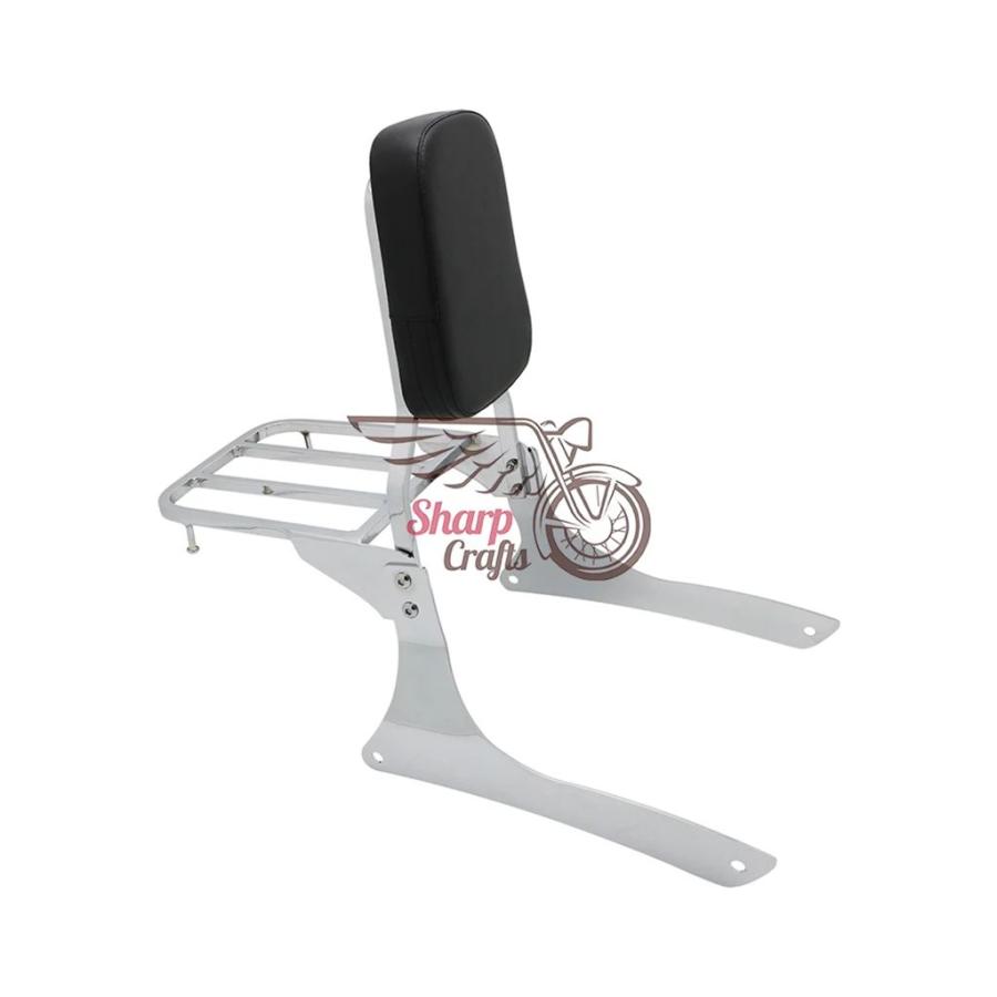 【並行輸入品】バイクピリオンシートシーシーバーキャリアスズキ VL1500 LC イントルーダー VL 1500 1998-2008 ブルバード C90 2005-2009の画像