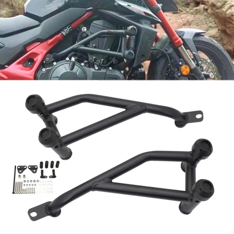 【並行輸入品】CB750 フレームバンパーアンチクラッシュバー落下防止保護キットエンジン保護カバーホンダ CB 750 ホーネット 2023 2024 バイク_2