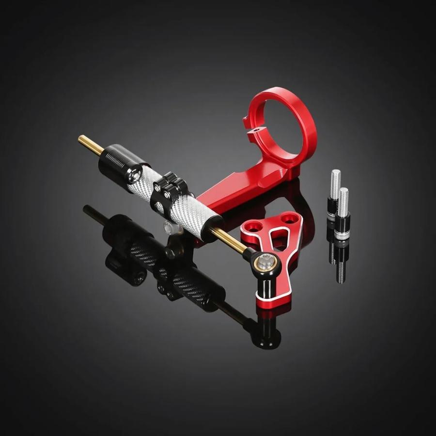 【並行輸入品】CNC ステアリング ダンパー スタビライザー / マウント ブラケット グリップ ホンダ モンキー 125 用の画像