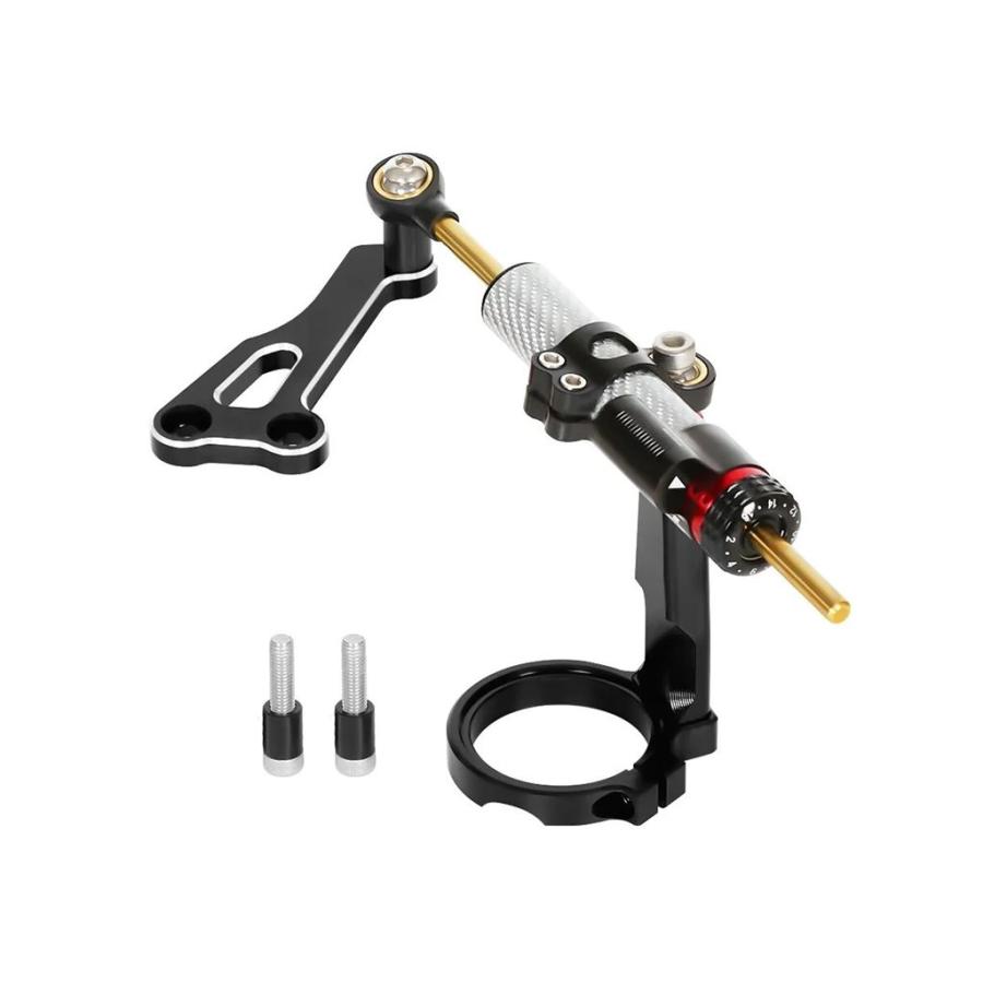 【並行輸入品】CNC ステアリング ダンパー スタビライザー / マウント ブラケット グリップ ホンダ モンキー 125 用の画像