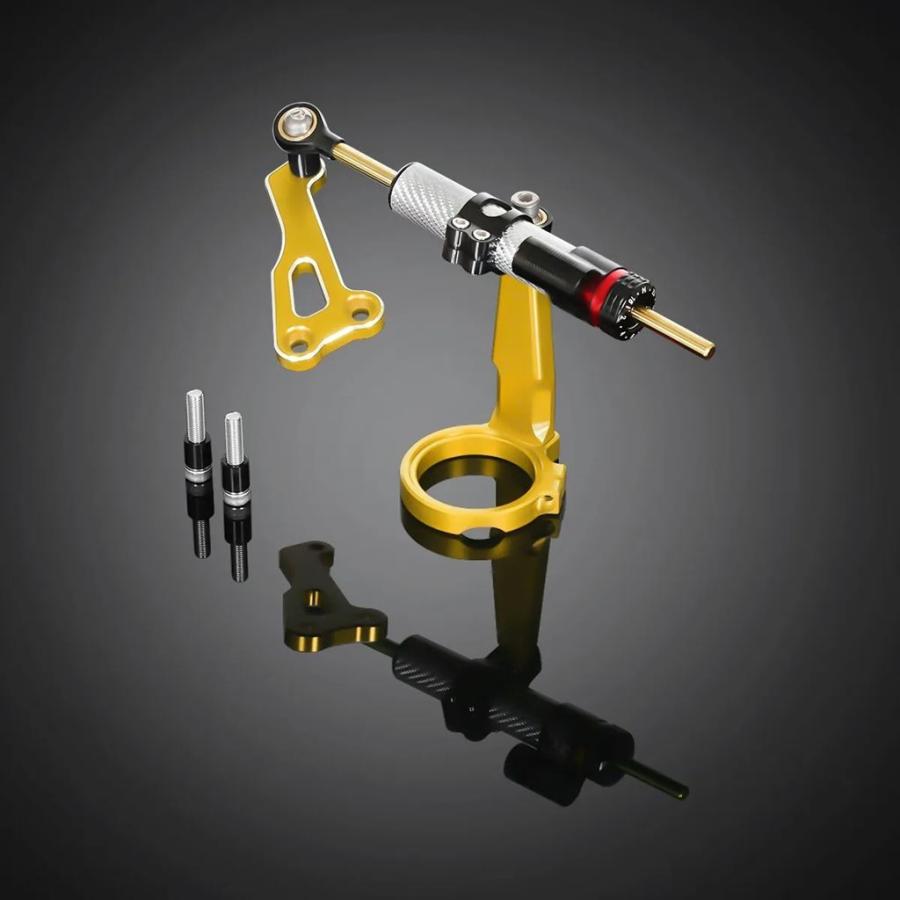 【並行輸入品】CNC ステアリング ダンパー スタビライザー / マウント ブラケット グリップ ホンダ モンキー 125 用の画像
