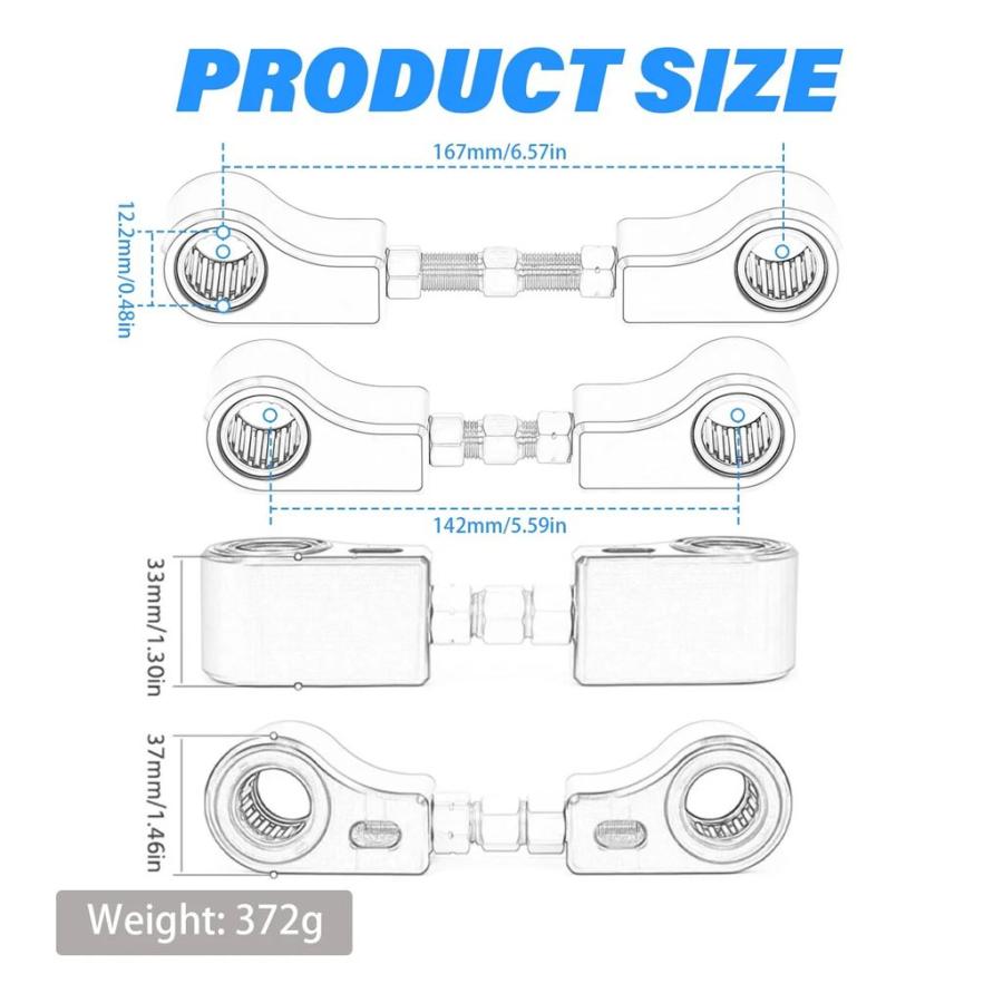 【並行輸入品】CNCリアサスペンションロワリングリンクキット スズキ GSXR 1000 2009-2025 調整可能 GSX-R 750 DL1000用の画像