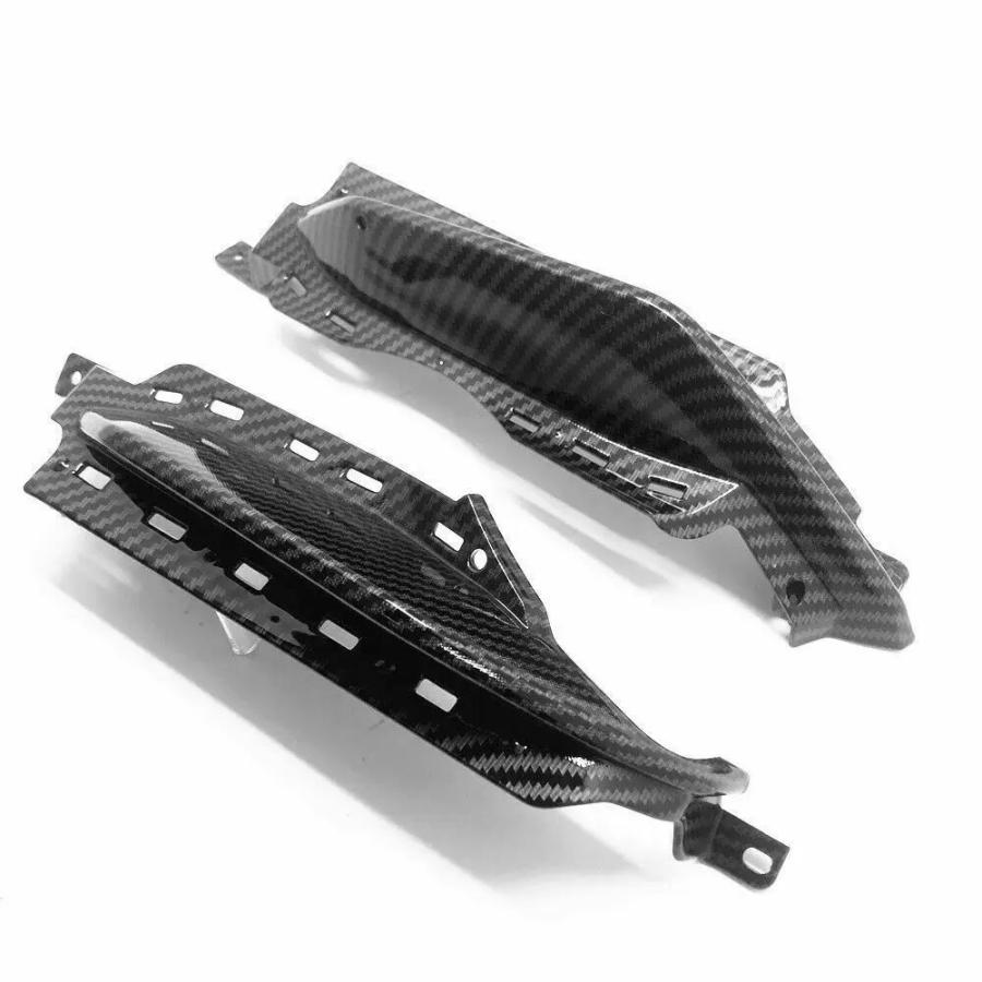 【並行輸入品】中型カーボンテクニックカバー サイドフレーム フェルトカバーパネル ヤマハ用 zf r3 r25 yzfr3 yzfr25 2019 2020用アクセサリーの画像