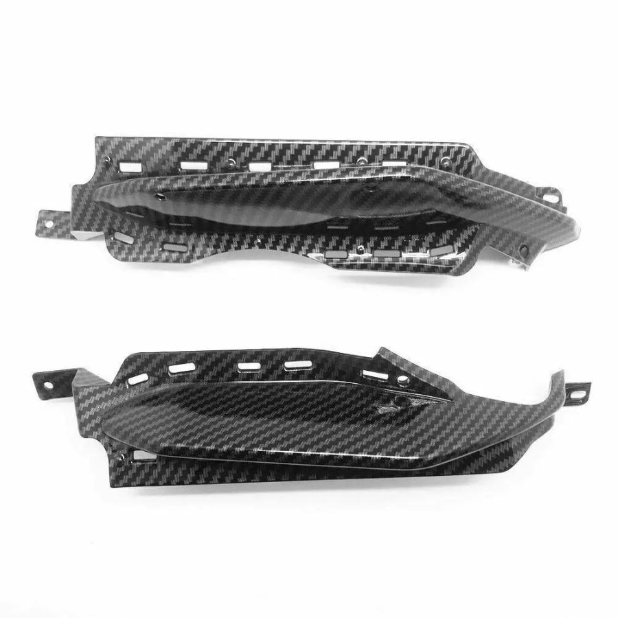 【並行輸入品】中型カーボンテクニックカバー サイドフレーム フェルトカバーパネル ヤマハ用 zf r3 r25 yzfr3 yzfr25 2019 2020用アクセサリーの画像