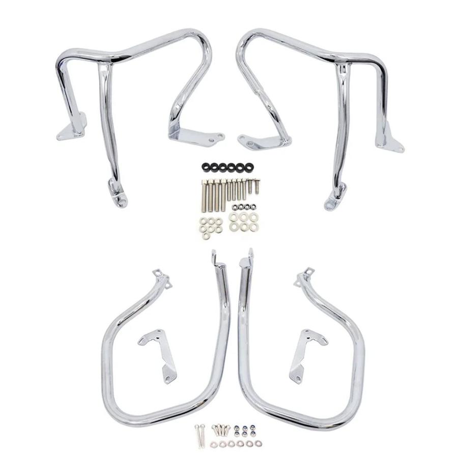 【並行輸入品】BMW R1250RT R 1250RT R1250 RT 2018-2024年式 バイク フロント リア エンジンガード サイド サドルバッグ クラッシュバー バンパーの画像