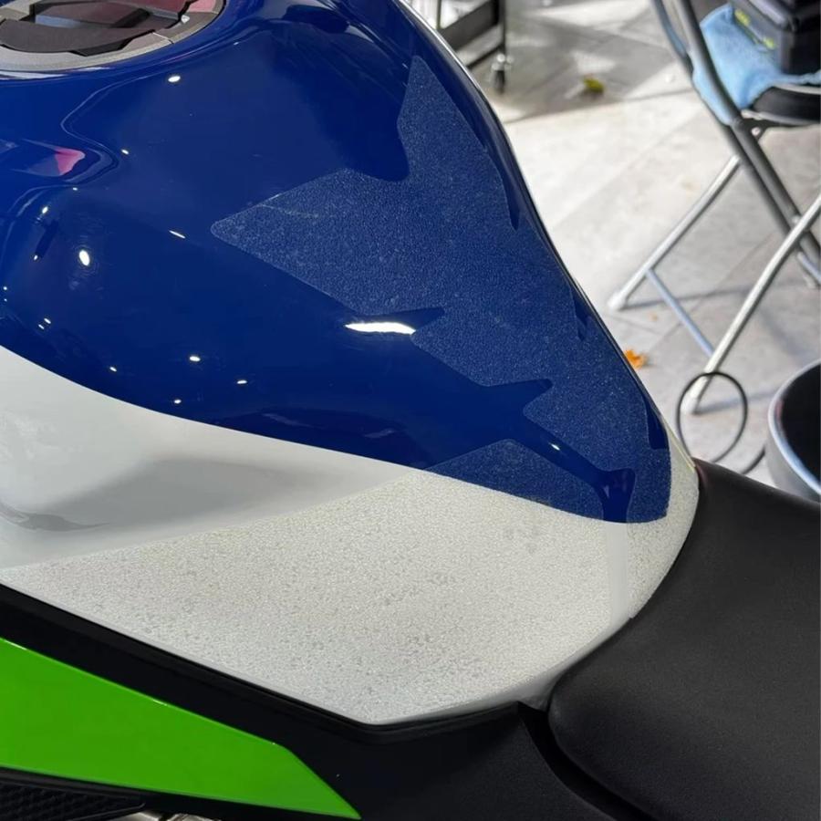並行輸入品】バイクタンクパッドプロテクターステッカーデカールサイド