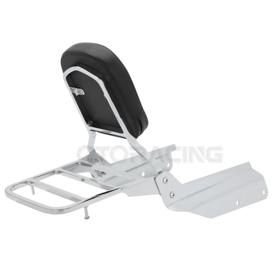 【並行輸入品】ホンダバイク 二輪用リアバックレスト ホンダ シシーバー vtx1300 vtx1800 vtx1300c vtx1800c vtx1800f 2002アップ