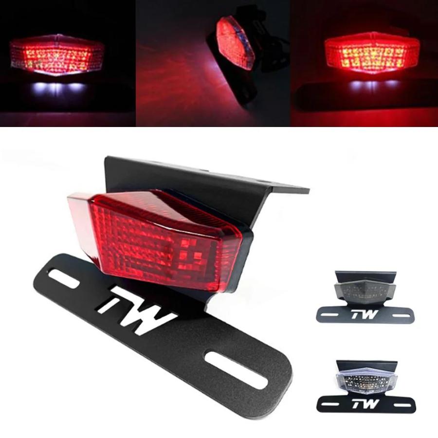 tw200 メーター ライト テールセット 並行輸入品】TW ロゴバイクテール Tidy フェンダーエリミネーター LED