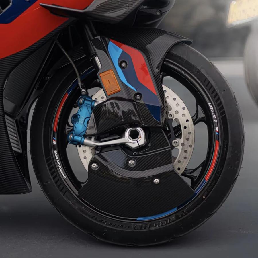 【並行輸入品】BMW S1000RR S1000R S1000XR 2019-2023 2024 2025用カーボンフロントフェンダー マッドガード ブレーキディスクプロテクターの画像