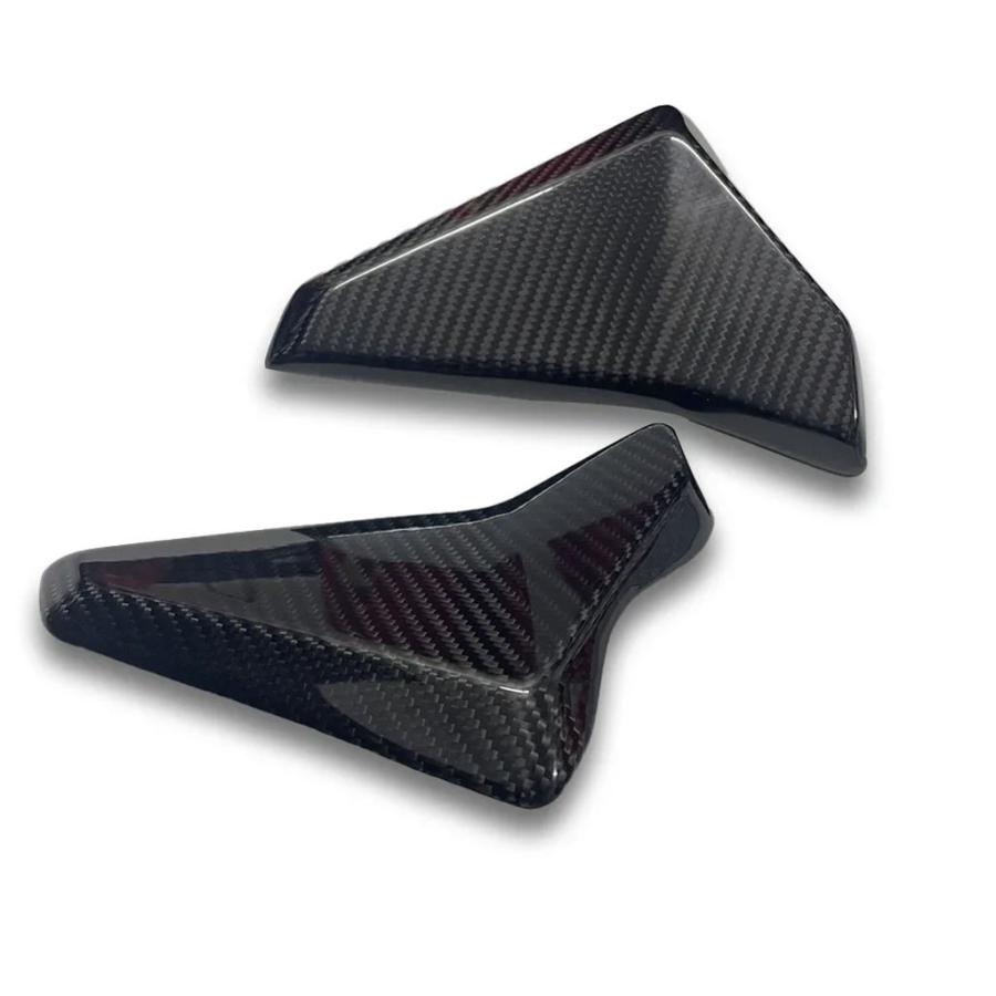 【並行輸入品】トライアンフストリートトリプル 765R 765RS 2023 2024 2025 カーボンバイクアクセサリーアウターラジエーターカバーサイドパネル_5