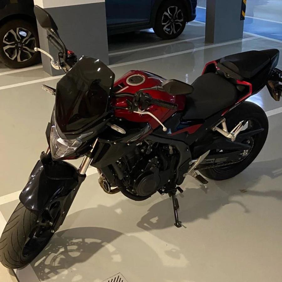 【並行輸入品】CB500F フロントガラスフロントガラスウインドディフレクターホンダ CB-500F 2016 17 18 2019 2020 2021 2022 2023 2024 CB 500Fの画像