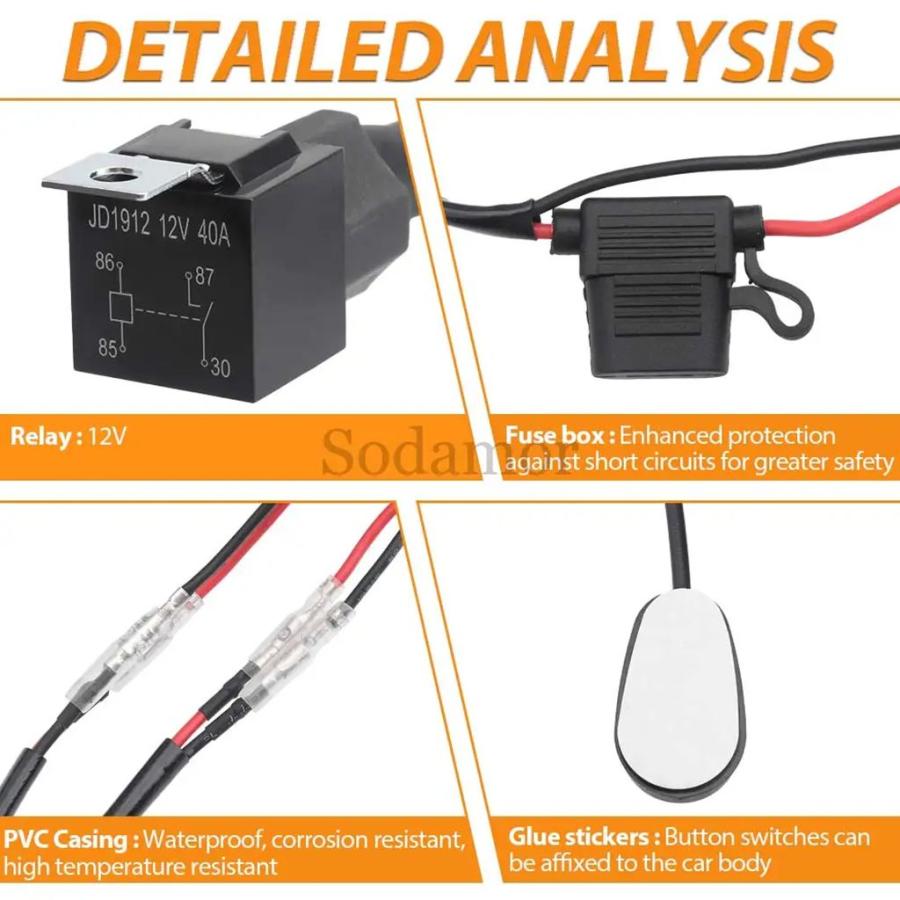 【並行輸入品】4.5 ''バイクアクセサリー黒フォグランプ LED 補助ヘッドライト BMW R 18 B R18B R18 トランスコンチネンタル 2021-2024_3