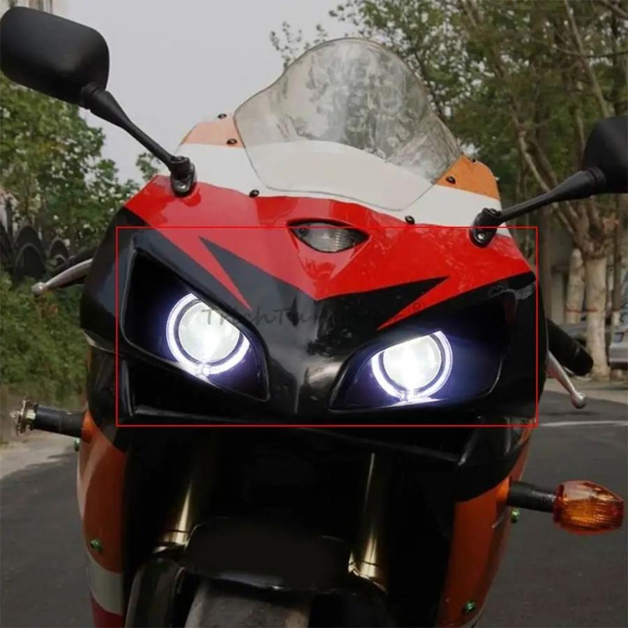 【並行輸入品】ホンダ CBR600RR F5 CBR 600RR 2003-06 バイクヘッドライトハイロービーム LED_5