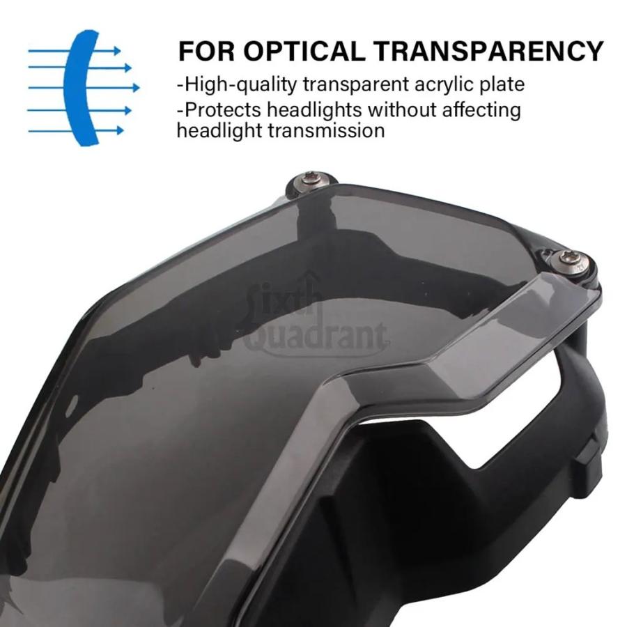 【並行輸入品】BMW F850GS アドベンチャー-K82 2018-2023 バイクアクセサリー 1 セットフロントヘッドライトスクリーン保護カバープラスチックアクリルの画像