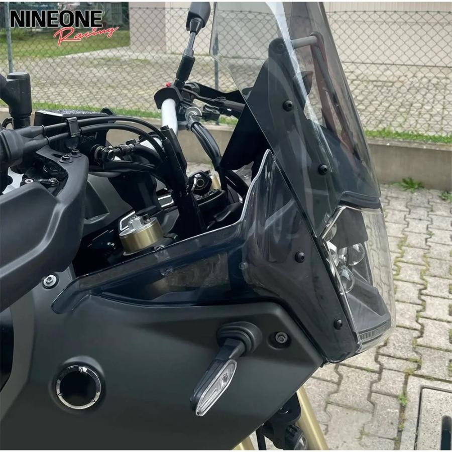 【並行輸入品】Tenere 700 バイクサイドフロントガラスウインドスクリーンハンドシールドハンドルバーウインドディフレクターヤマハ TENERE700 XTZ XT700Zの画像