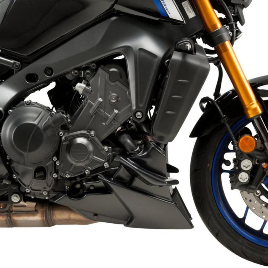 【並行輸入品】ヤマハ MT-09 MT09 SP 2021-2025 TRACER 9 GT900用 アンダーベリーパン エンジンスポイラー シャーシシュラウド フェアリングガード