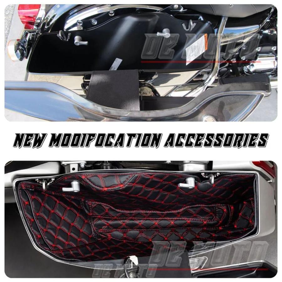 【並行輸入品】2022 2024用サドルバッグ裏地 ハーリー CVOストリートグライド FLHX FLHXSE ストリートスライド用_7