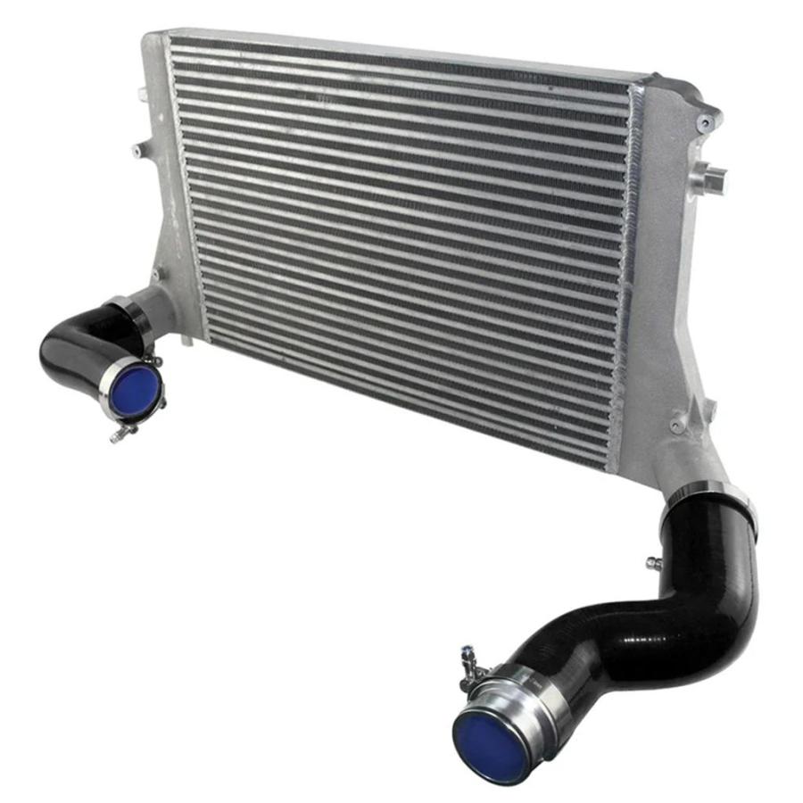 【並行輸入品】ブラック/ブルー/レッド ターボ インタークーラー ホース キット VW ゴルフ GTI 2.0T MK5/MK6 06-10 / アウディ A3/S3 - FMICの画像