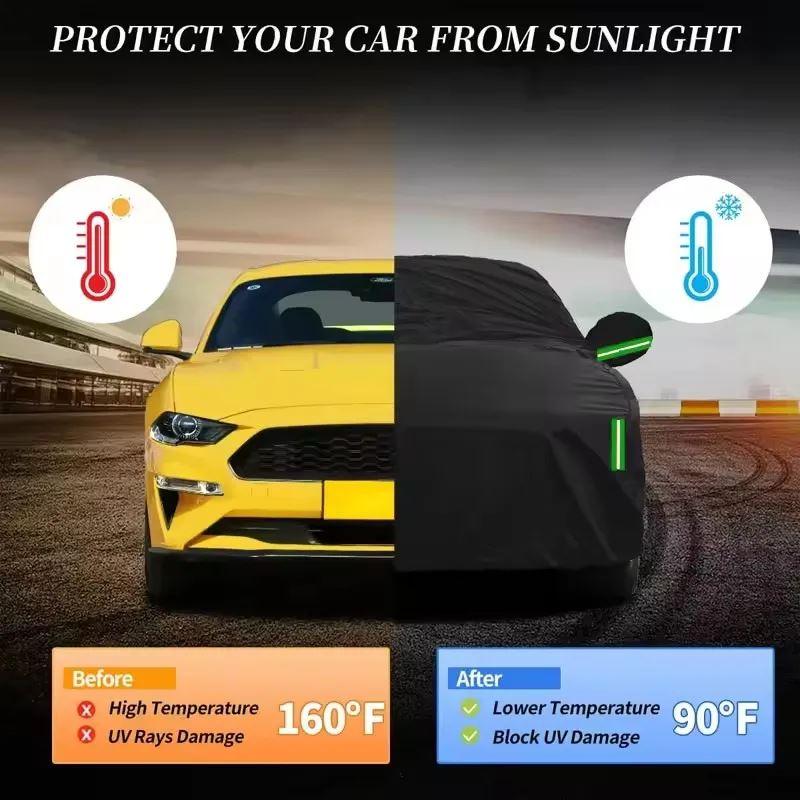 【並行輸入品】BMW 4 シリーズ車カバー屋外防水防塵日雨雪保護オックスフォード布フルカーアクセサリーの画像