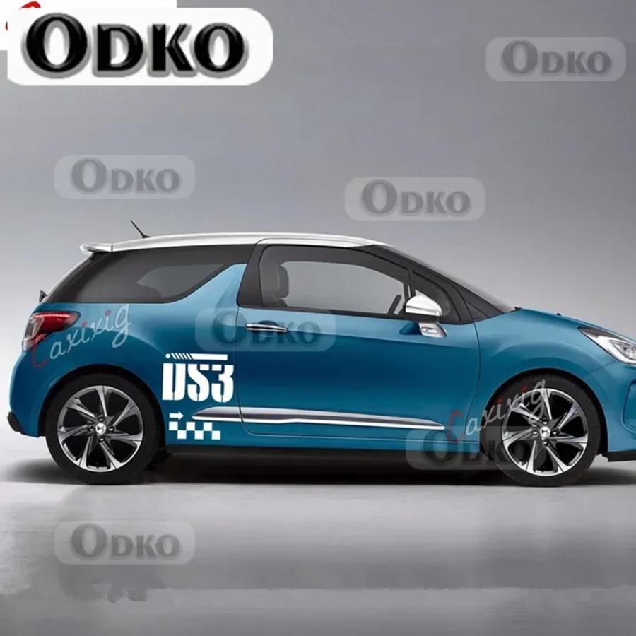 並行輸入品】シトロエン DS3 車体装飾ステッカーレーシングスポーツ