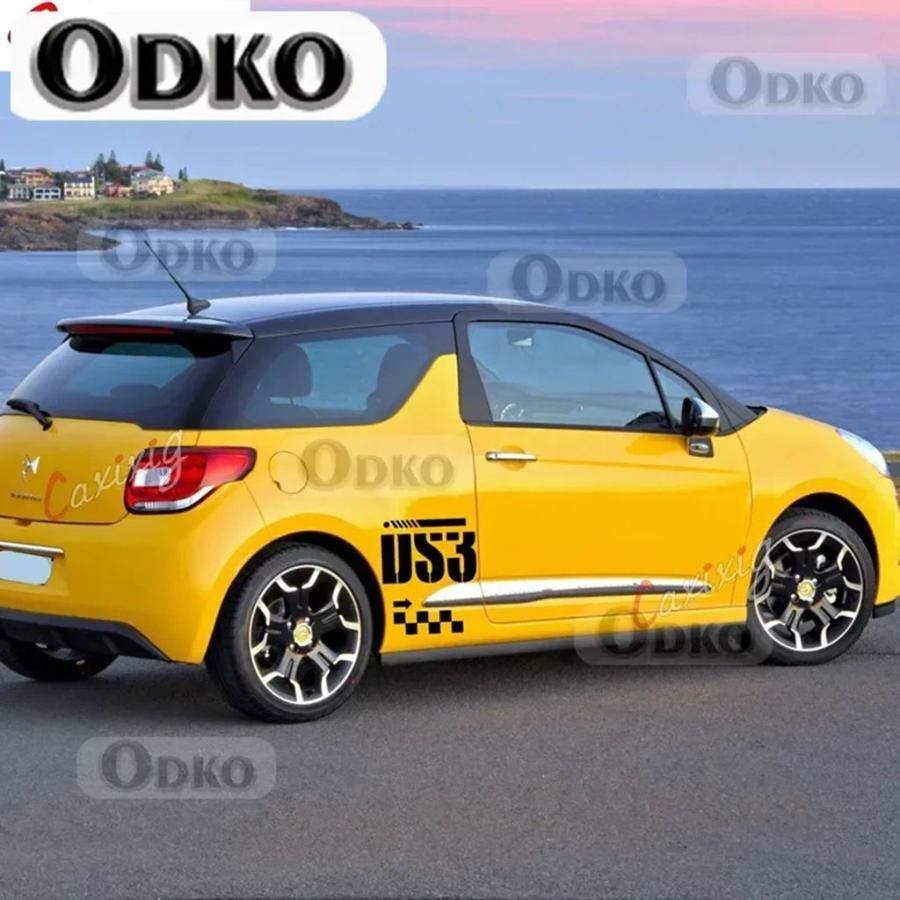 並行輸入品】シトロエン DS3 車体装飾ステッカーレーシングスポーツ