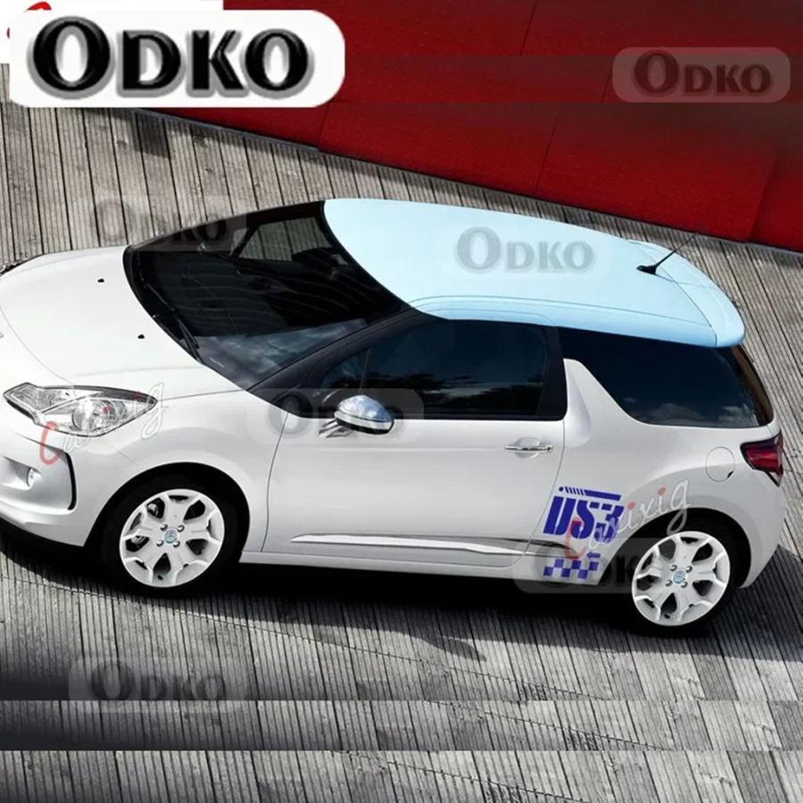 並行輸入品】シトロエン DS3 車体装飾ステッカーレーシングスポーツ