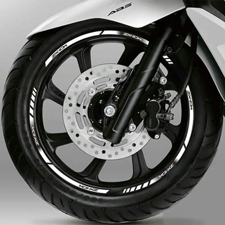 並行輸入品】カワサキZX-10R zx10rバイク 二輪ホイール用防水反射