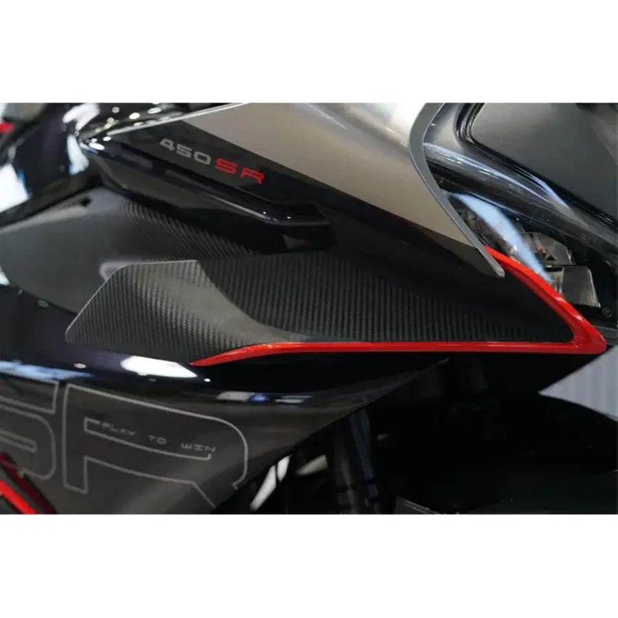 【並行輸入品】CFMOTO CF 450SR 450SRS バイク部品サイドダウンフォース裸スポイラー固定ウイングレットフェアリング翼ディフレクター_17