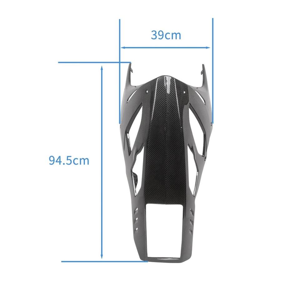 並行輸入品 BMWバイク 二輪アクセサリー ピュアカーボン ロングそ アンダートレイ bmw s1000rr bmws1000rr 2023 2024_2