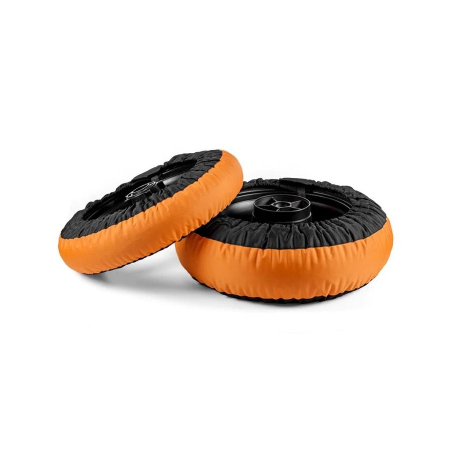 並行輸入品 レース用タイヤウォーマー フロントリアタイヤヒーター
