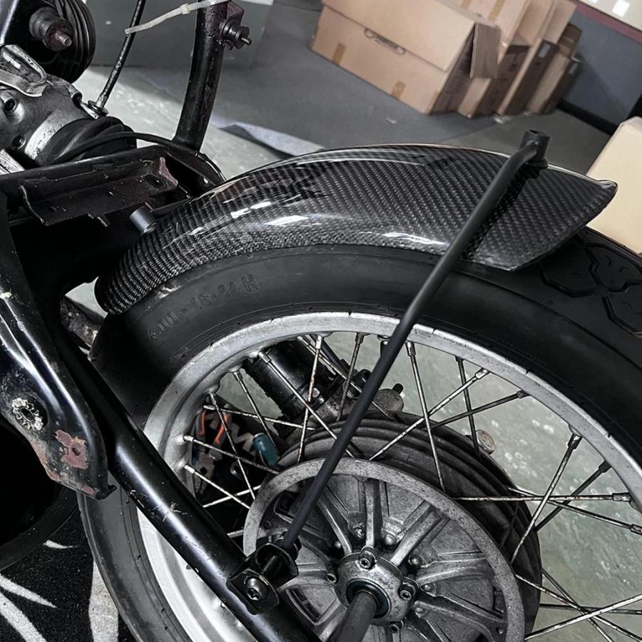 並行輸入品 BMWバイク 二輪用カーボンリアフェンダーセット ブラケット付きリアマッドガード R45 R60 R75 R80 90S R90 R100の画像