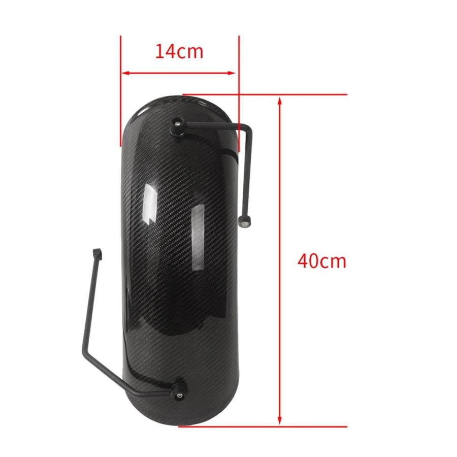 並行輸入品 BMWバイク 二輪用カーボンリアフェンダーセット ブラケット付きリアマッドガード R45 R60 R75 R80 90S R90 R100の画像