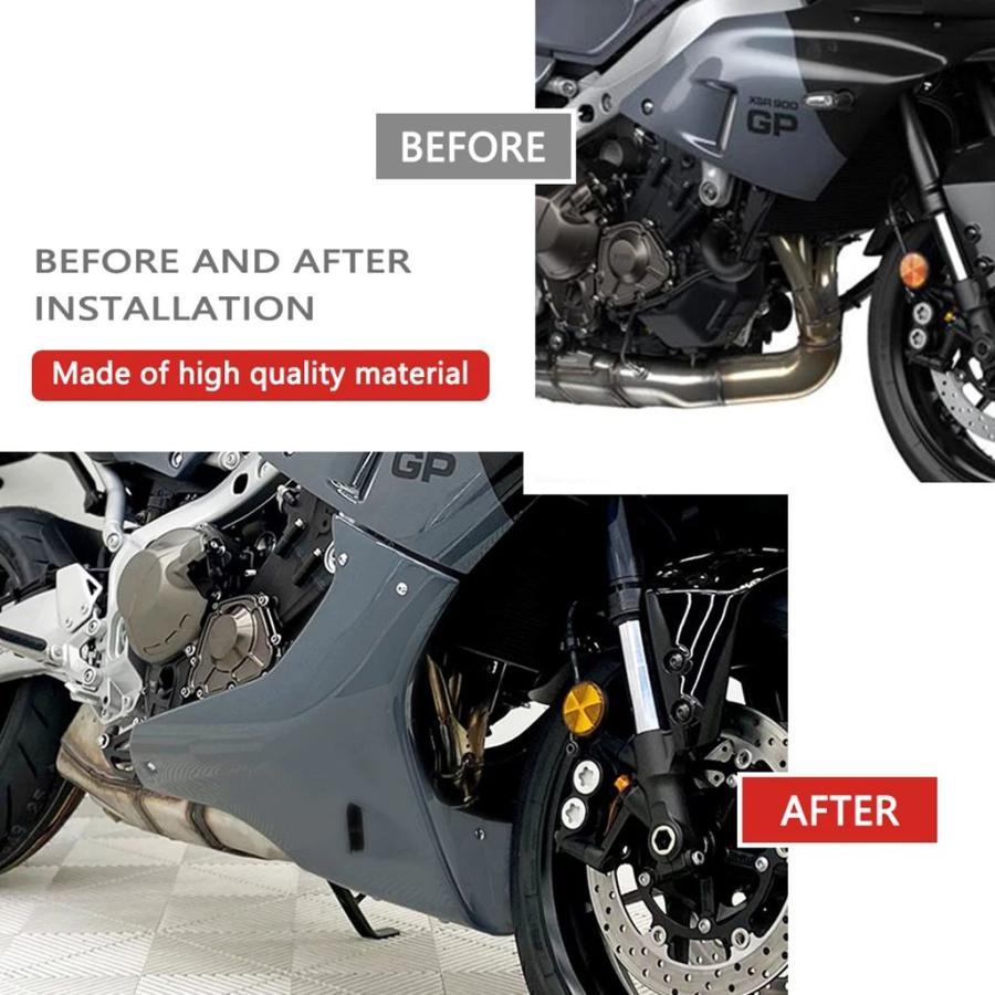 並行輸入品 XSR900GP XSR900 GP 2024 2025 バイクアクセサリーエンジンフェアリングシャーシガード排気ガード保護カバーの画像