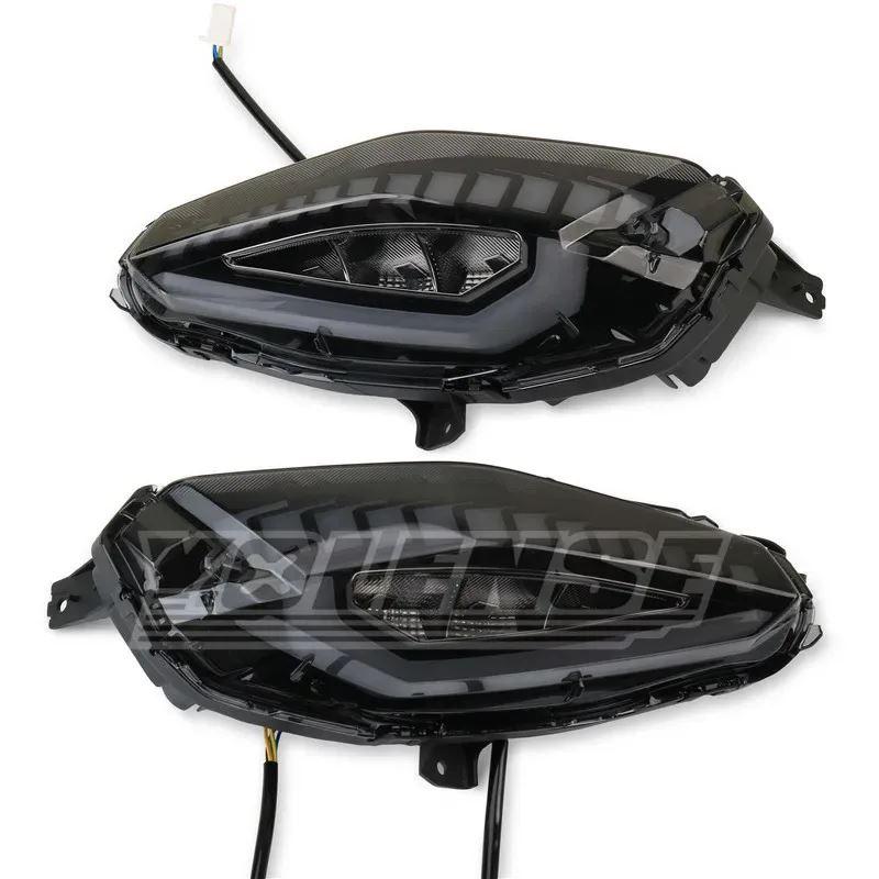 並行輸入品 バイクアクセサリーリアライトLEDウィンカーブレーキリマインダーテールライトアセンブリXMAX300 X-MAX 300の画像