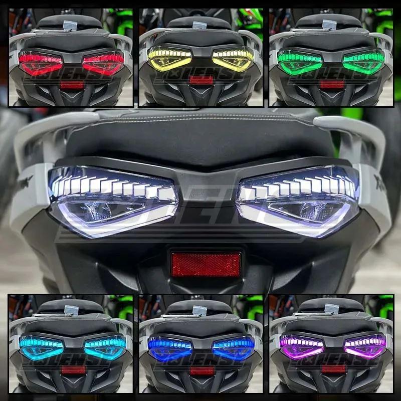並行輸入品 バイクアクセサリーリアライトLEDウィンカーブレーキリマインダーテールライトアセンブリXMAX300 X-MAX 300の画像