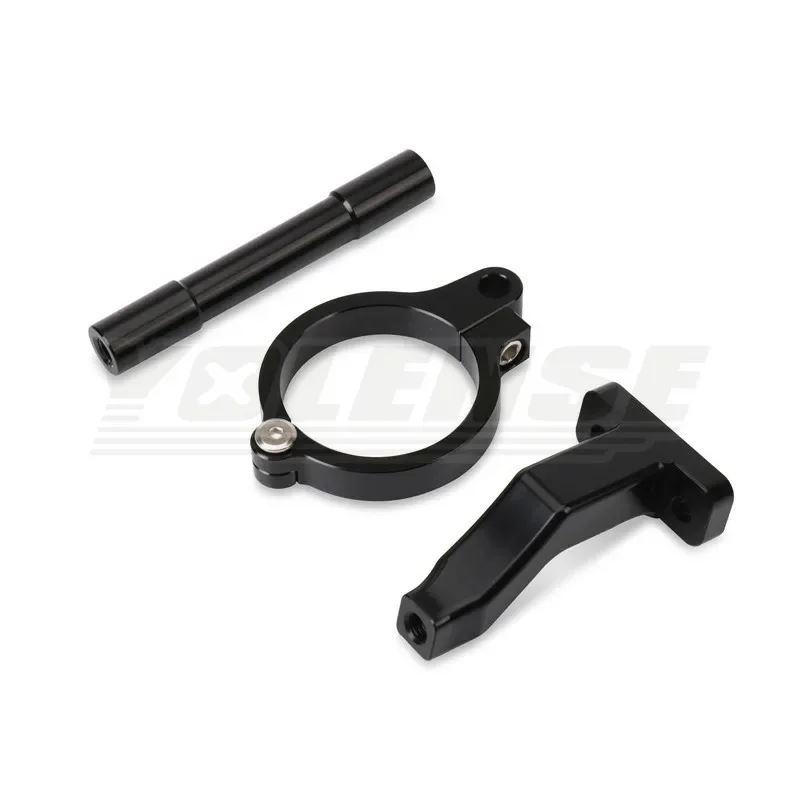 並行輸入品 675SR-R 675SR 675 SR バイクアクセサリー CNC 合金ステアリングダンパースタビライザー取付_9