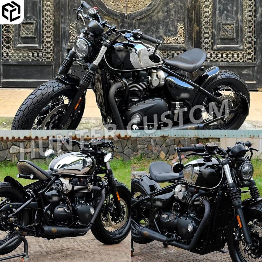 並行輸入品 ボンネビル T120 バイクバーエンドミラートライアンフ
