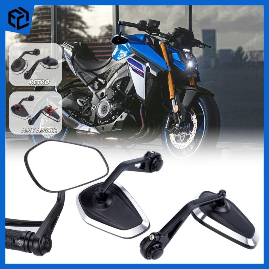 並行輸入品 バックミラーバーエンドミラースズキ SV 650 GSR 750 600