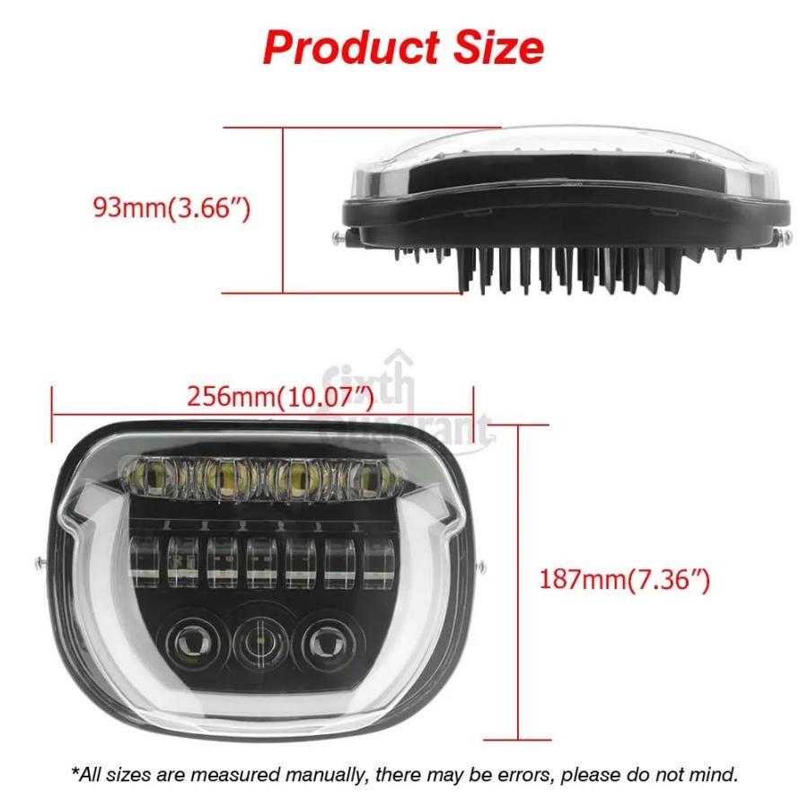 並行輸入品 LEDフロントヘッドライト ハイ/ロービーム DRLヘッドライト ハーレー ツーリング ストリートグライド 2024 2025 CVO