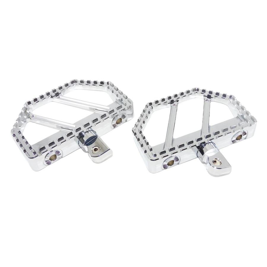並行輸入品 バイクフットペグフットレストペダルフロアボードシフターペグハーレーダイナ FLD 12-16 ツーリングロードグライド 1